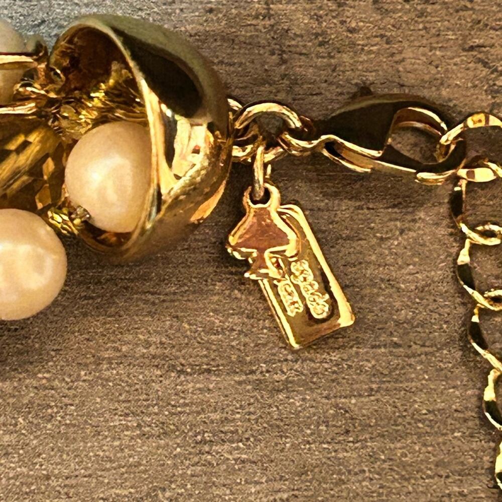 Kate Spade New York Statement Necklace #F009 Oversized Yellow Pearl WOW!!! - Picture 6 of 10